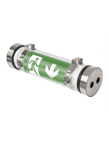 INDULUX/Couple d'enjoliv.s d'extrémité (inox 304L) + kit de sécurité KAUFEL 102601K
