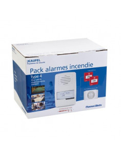 PACK Alarmes Incendie Type 4 avec AI 1B T4 + 2 DMMD + 1 DSC T4 KAUFEL 534500