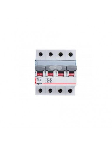 Interrupteur-sectionneur DX³-IS 4 Pôles 400V 125A 4 modules LEGRAND 406490