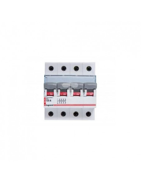 Interrupteur-sectionneur DX³-IS 4 Pôles 400V 125A 4 modules LEGRAND 406490