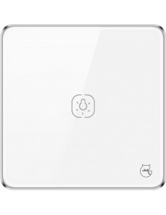 Inter commutateur 1 switch Zigbee blanc ASLED INTER1W