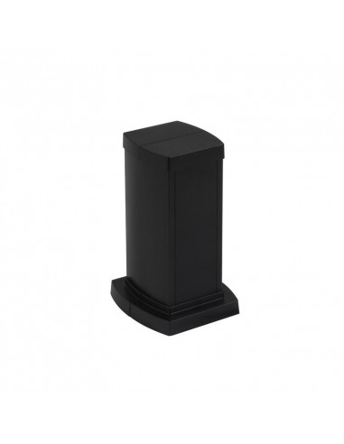 Colonnette universelle 2 compartiments - Hauteur 0,30m - Noir LEGRAND 653122