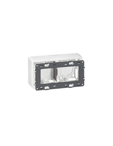 CADRE DOUBLE MOSAIC BLANC LEGRAND 090592