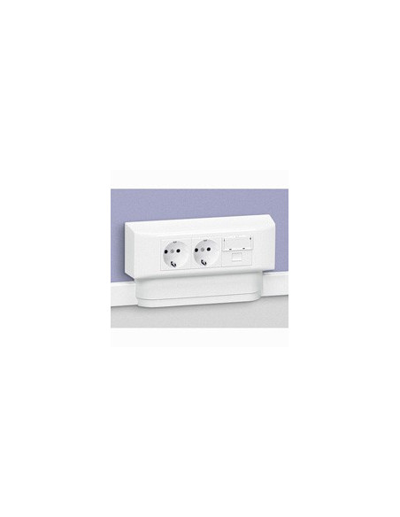 Cadre Mosaic 6 modules pour toutes moulures DLPlus blanc LEGRAND 031614