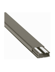 Guide-câbles marron 32x12,5mm grande capacité 1 compartiment longueur 2,1m LEGRAND 030025 2