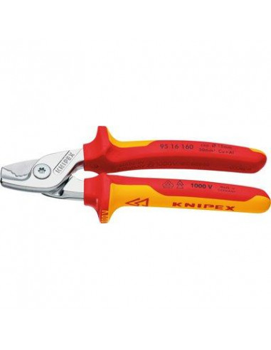 COUPE CABLES ISOLE 1000V Knipex 95 16 160