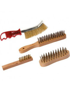 BROSSE FIL ACIER (LOT DE 4 ) SCID