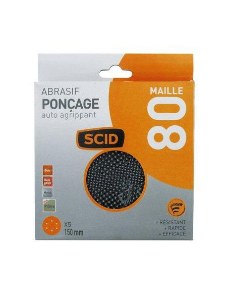 DISQUE MAILLE D150MM G80 /5 SCID