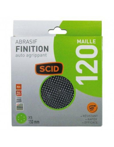 DISQUE MAILLE D150MM G120 /5 SCID