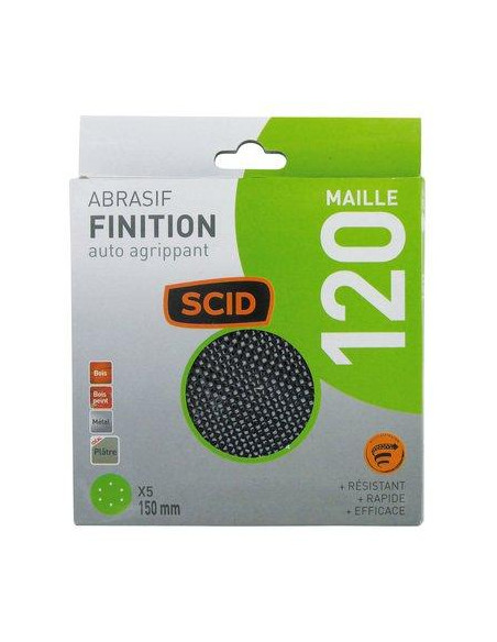 DISQUE MAILLE D150MM G120 /5 SCID