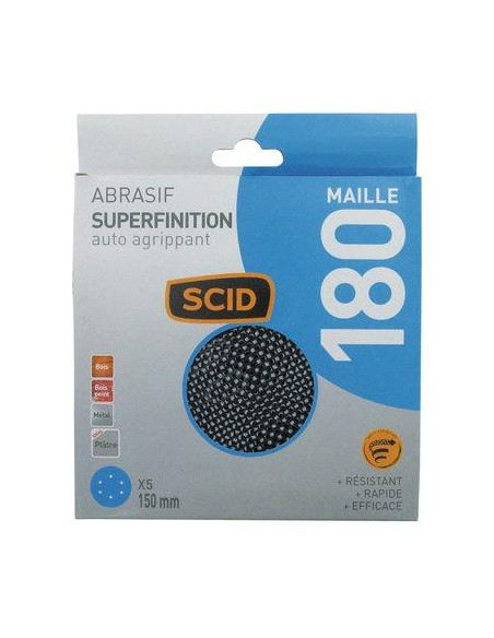 DISQUE MAILLE D150MM G180 /5 SCID