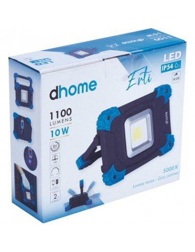 PROJECT LED RECHAR 1100LM PLAT Dhome EL5610U