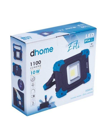PROJECT LED RECHAR 1100LM PLAT Dhome EL5610U