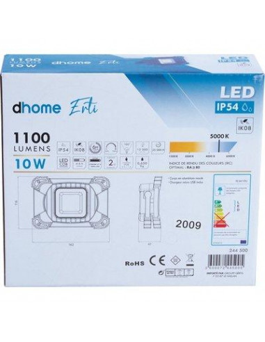 PROJECT LED RECHAR 1100LM PLAT Dhome EL5610U
