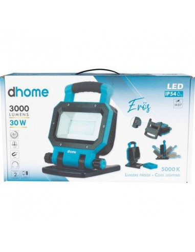 PROJECT LED RECHAR 3000LM Dhome JF8500-30W