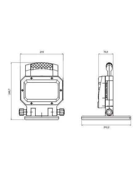 PROJECT LED RECHAR 3000LM Dhome JF8500-30W