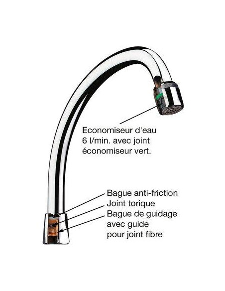 BEC COL CYGNE 15X21 150 Delabie 960152