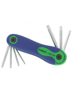 JEU CLE MALE TORX S/MONTURE Outibat 2