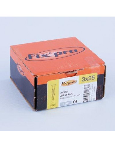 VIS AG.FTTF PZ+ 3 0X25 /500 Fix'Pro FPRO101AC3025