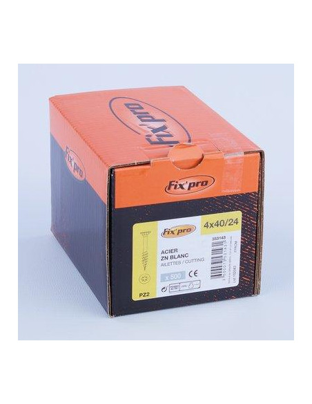 VIS AG.FPTF PZ+ 4 0X40 /500 Fix'Pro FPRO151AC4040