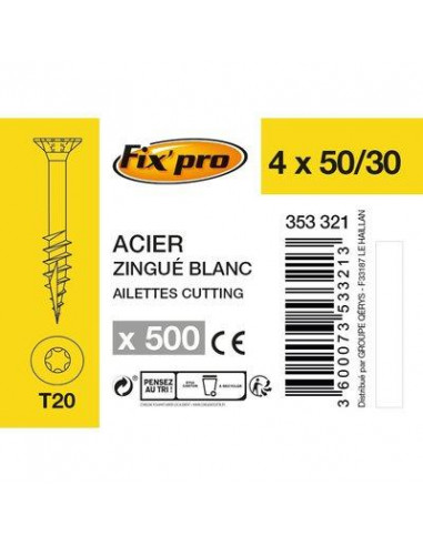 VIS AG.FPTF TX+ 4 0X 50 /500 Fix'Pro FPRO111AC4050