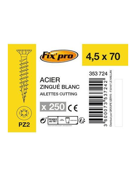 VIS AG.FTTF PZ+ 4 5X70 /250 Fix'Pro FPRO101AC4570