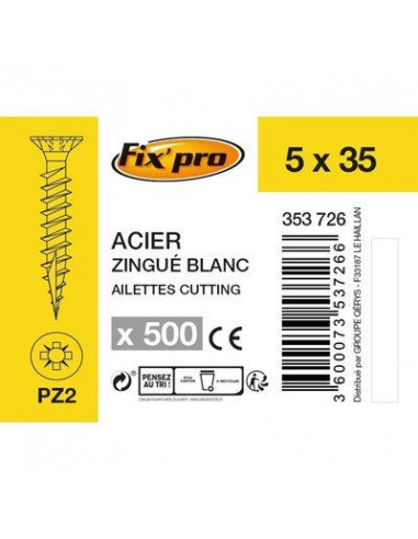 VIS AG.FTTF PZ+ 5 0X35 /500 Fix'Pro FPRO101AC5035