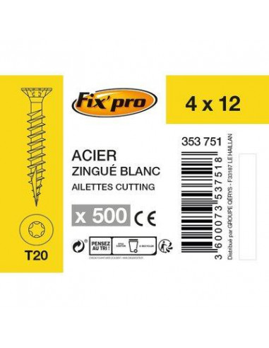 VIS AG.FTTF TX+ 4 0X12 /500 Fix'Pro FPRO111AC4012
