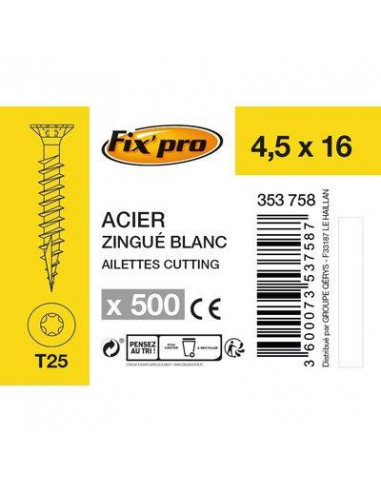 VIS AG.FTTF TX+ 4 5X16 /500 Fix'Pro FPRO111AC4516