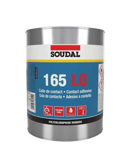 Colle néoprène 165LQ Liquide 5 Litres SOUDAL 145989