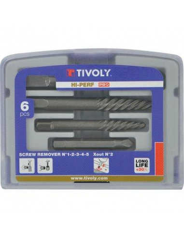 EXTRACTEUR GOUJONS+VIS CASSES Tivoly 11111070001