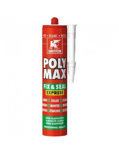 POLY MAX FIX&SEAL BLANC 425G Griffon 6150450