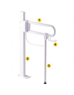 BEQUILLE DE SOUTIEN POUR BARRE Pellet 048810 2