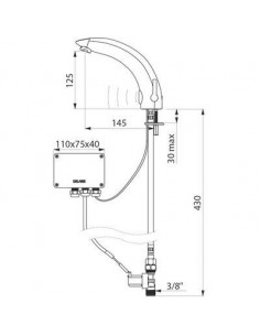 MIT LAV ELECTR TEMPOMATIC 2 Delabie 494000 2