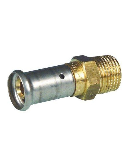 RACC DROIT MAL 20X1/2 Henco 17P-2004