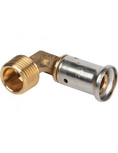 COUDE MAL FIXE 16X1/2 Henco 5P-1604 2
