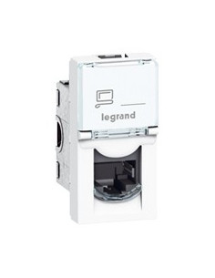 PRISE RJ45 C6 UTP MOSAIC 1 MODULE LEGRAND 076561