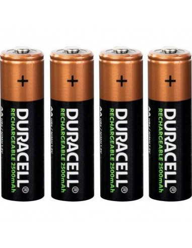 PILES DURA RCR 5A AAX4 2500MAH Duracell 5000394057043