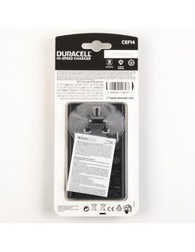 DURA CHARG 45M CEF14 AA/AAA X2 Duracell 5000394118577