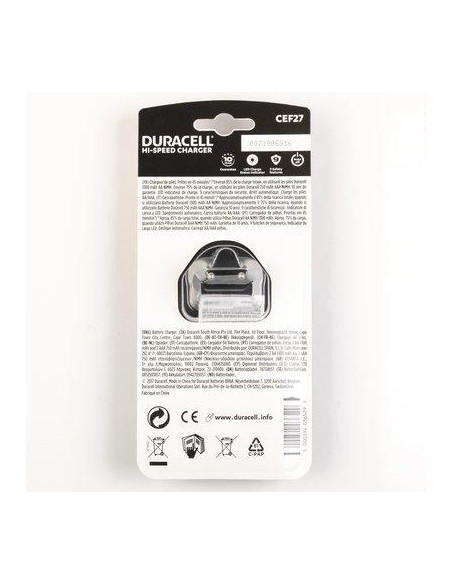 DURA CHARG 15M CEF27 AA/AAA X2 Duracell 5000394036529