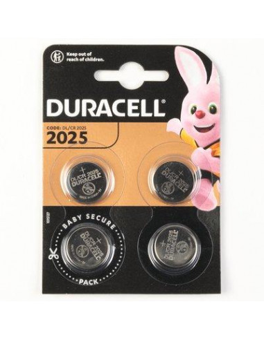 PILES DURACELL SPE 2025 X4 Duracell 5000394119345