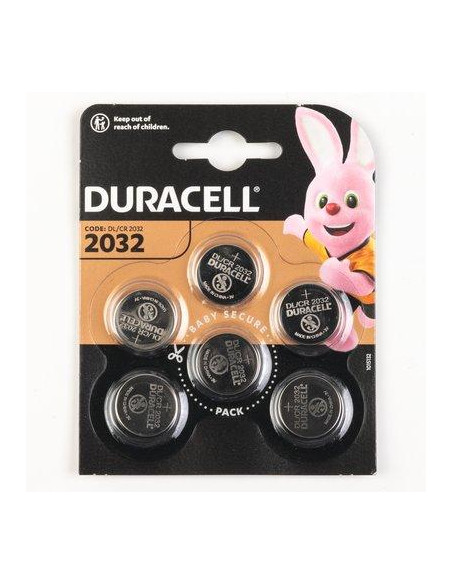 PILES DURACELL SPE 2032 X6 Duracell 5000394056183