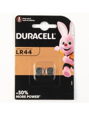 PILES DURACELL SPE LR44 X2 Duracell 5000394504424