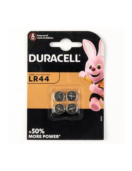 PILES DURACELL SPE LR44 X4 Duracell 5000394019621