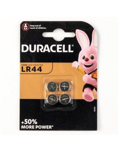 PILES DURACELL SPE LR44 X4 Duracell 5000394019621