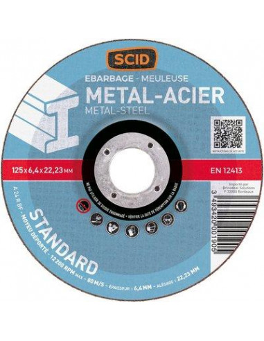 DISQUE A EBARBER 125 SCID