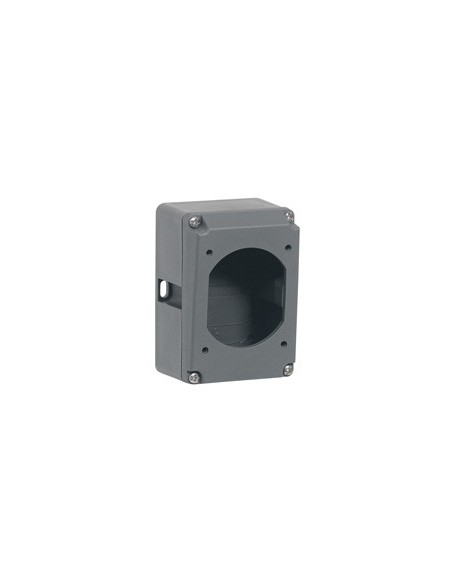 Boîtier réversible simple Hypra pour prise 3P+T et 3P+N+T IP44 et IP66/67-55 16A plastique LEGRAND 052229