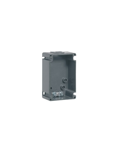 Boîtier réversible Hypra IP44 pour prise 2P+T , 3P+T et 3P+N+T 32A 1 entrée ISO 25 plastique LEGRAND 052979