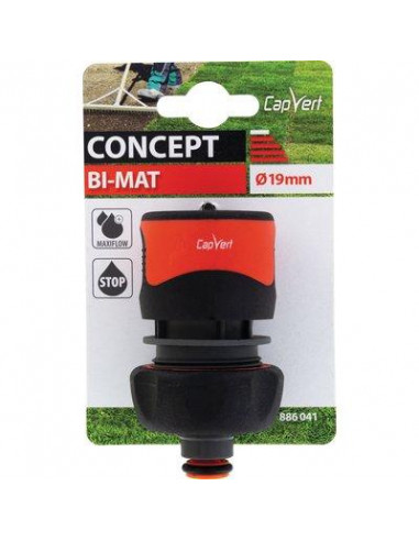 RAC STOP BIMAT D19MM MAXIFLOW Cap Vert