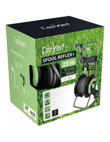 DEVID S/R GUIDETUY/TUY 25M15MM Cap Vert